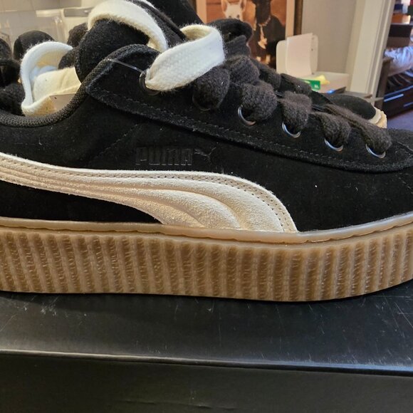 Puma x Rihanna Fenty Creeper Phatty - Black Women's Size 10 (399332-01) NEW READ - Picture 8 of 12